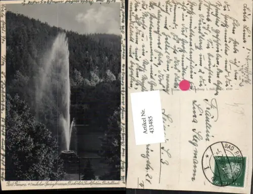 433485,Poland Bad Reinerz Duszniki-Zdroj Springbrunnen Fontäne