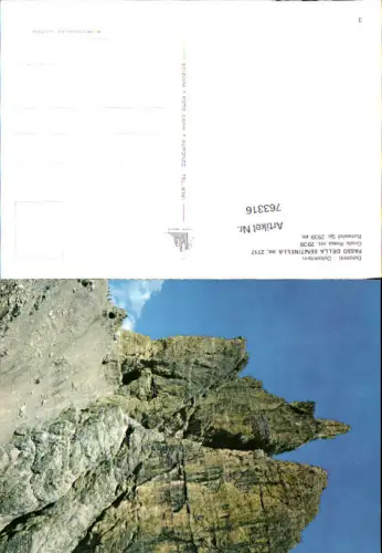 763316 Passo della Sentinella Dolomiten Auronzo di Cadore Belluno Italy