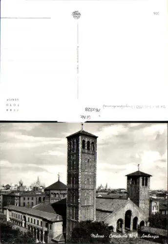 763328 Milano Cattedrale di S. Ambrogio Mailand Italy