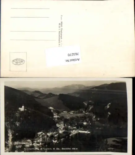 763270 Gutenstein Bez. Wiener Neustadt-Land