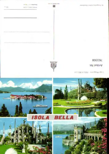763308 Isola Bella Lago Maggiore Provinz Verbano-Cusio-Ossola Italy
