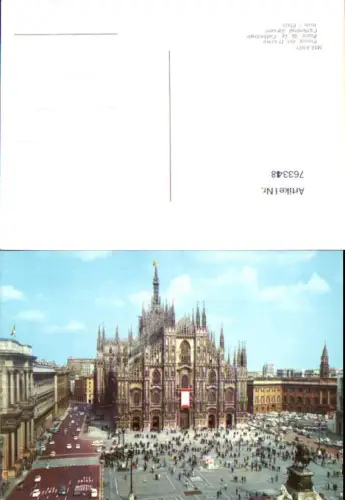 763348 Milano Piazza del Duomo Mailand Italy