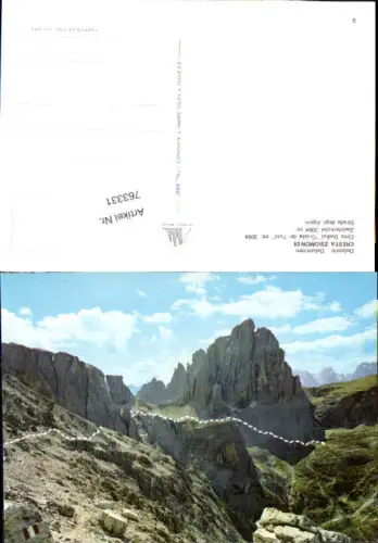 763331 Sexten Dolomiten Cresta Zsigmondi Zwölferkofel Auronzo Sexten Bozen – Südtirol Italy