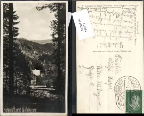 159671,Wölfelsgrung bei Glatz 1930