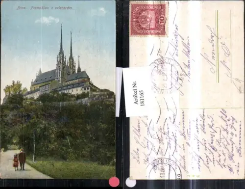 181165,Südmähren Brno Brünn Frantiskov a velechram Dom Kirche