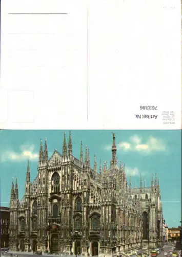 763386 Mailand Mailänder Dom Mailand Italy