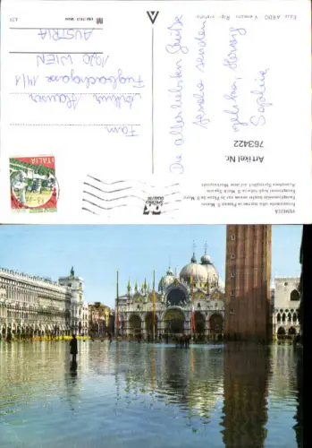 763422 Venedig Piazza San Marco Venedig Italy