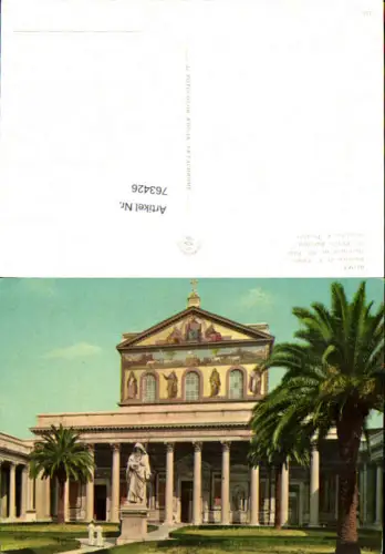 763426 Rom Basilica di S. Paolo Rom Italy