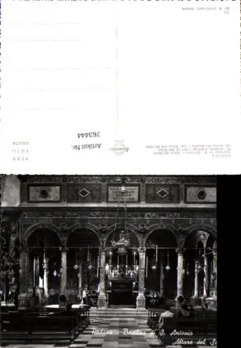 763444 Padova Basilica di S. Antonio Provinz Padua Italy