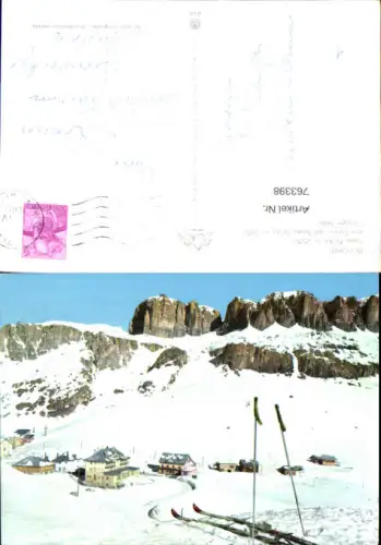 763398 Passo Pordoi Gruppo del Sella Dolomiti Trento Canazei Arabba Trient Italy