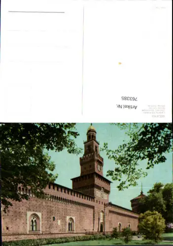 763385 Mailand Castello Sforzesco Mailand Italy