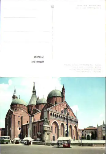763490 Padova Basilica di Sant'Antonio Provinz Padua Italy
