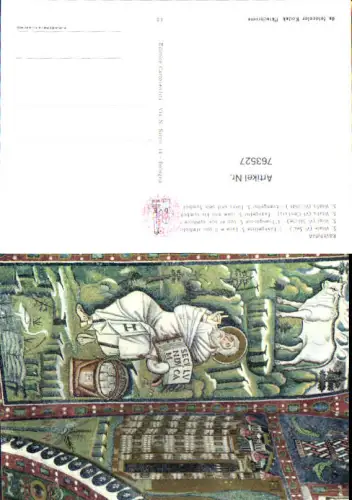 763527 Ravenna S. Vitale Evangelista S. Luca e il suo simbolo Provincia di Ravenna Italy