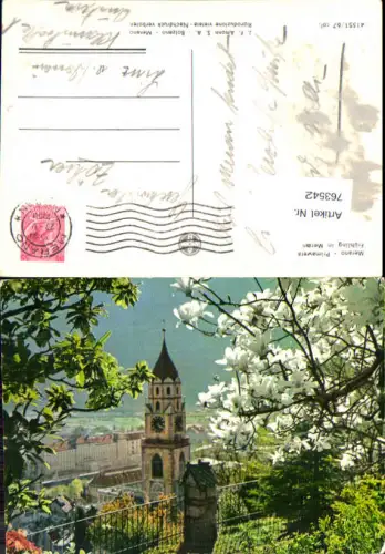 763542 Meran Frühling in Meran Bezirksgemeinschaft Burggrafenamt Italy