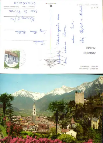 763543 Meran Panorama Bezirksgemeinschaft Burggrafenamt Italy
