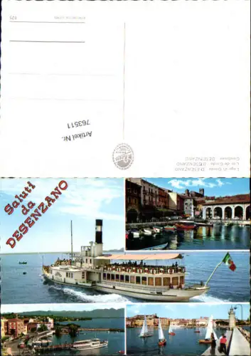 763511 Desenzano del Garda Provinz Brescia Italy Schiff Italia Gardasee
