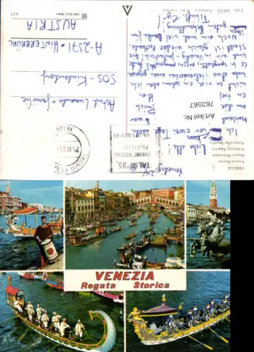 763567 Venedig Regata Storica Venedig Italy