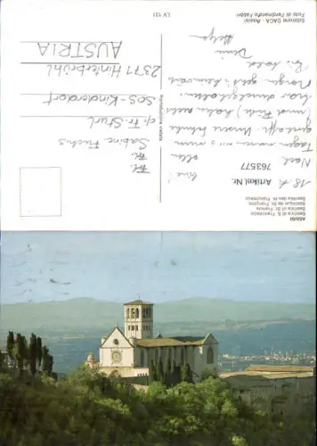 763577 Assisi Basilica di S. Francesco Provinz Perugia Italy