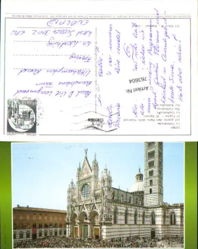 763604 Siena La Cattedrale Provinz Siena Italy