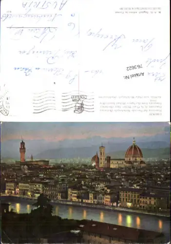 763622 Firenze, Panorama dal Piazzale Michelangelo Florenz Italy