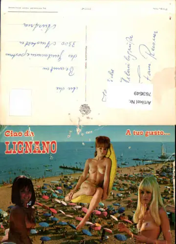 763649 Lignano Nude Erotik Bikini Mode Udine Italy