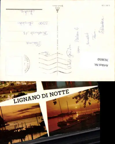 763650 Lignano di notte Provinz Udine Italy