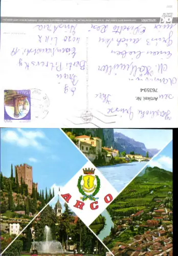 763594 Arco Provinz Trento Italy Trentino