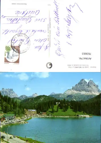 763663 Lago di Misurina Tre Cime di Lavaredo Provinz Belluno Italy