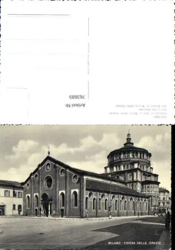 763685 Milano Chiesa delle Grazie Mailand Italy