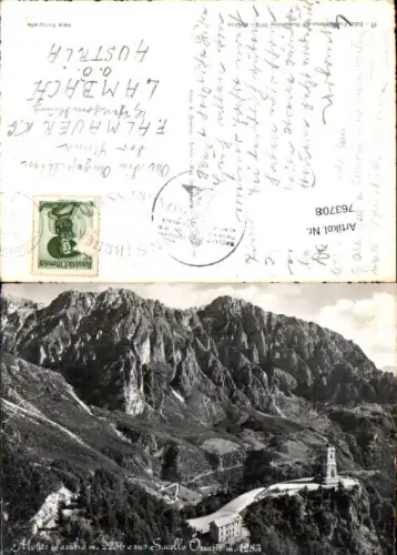 763708 Monte Pasubio Sacello Ossario Provinz Vicenza Italy