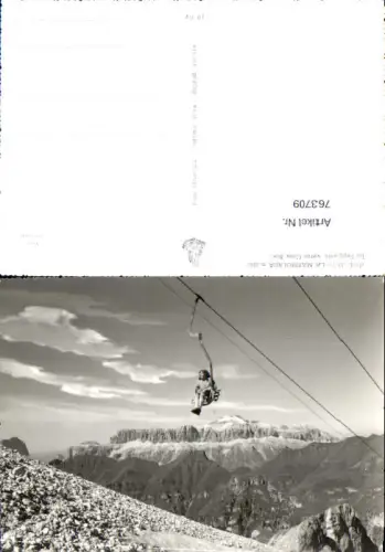763709 Marmolada (Dolomiten) Sexten Seilbahn Cortina Belluno Trient Italy