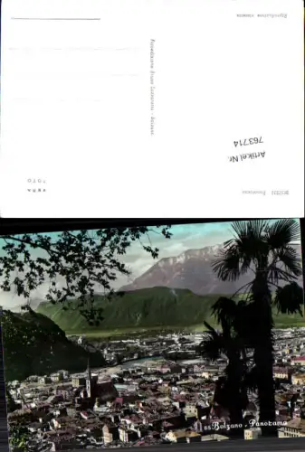763714 Bolzano Panorama Bozen Italy