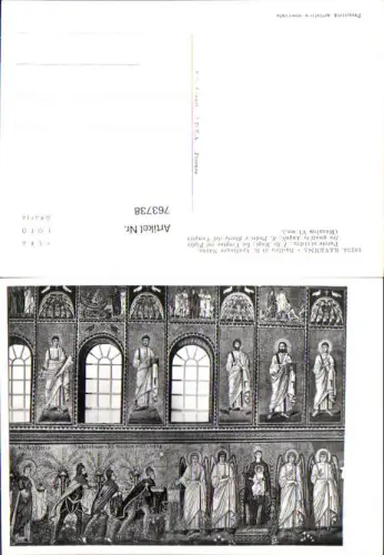 763738 Ravenna Basilica di S. Apollinare Nuovo Provinz Ravenna Italy