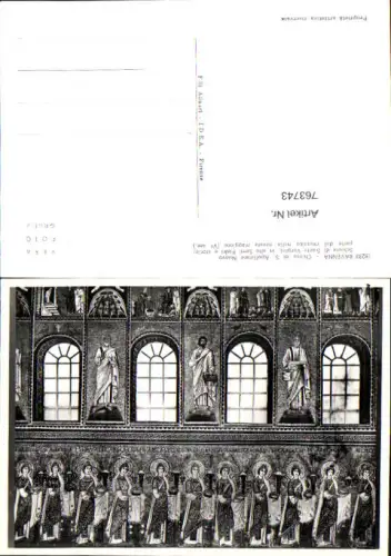 763743 Ravenna Chiesa di S. Apollinare Nuovo Provinz Ravenna Italy