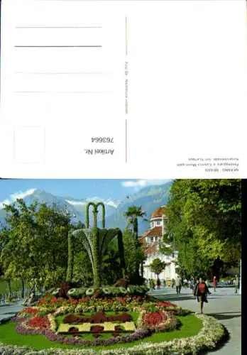 763664 Meran Kurpromenade mit Kurhaus Südtirol Italy Merano