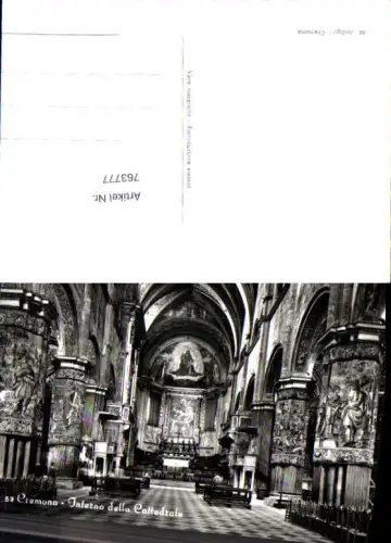 763777 Cremona Interno della Cattedrale Provinz Cremona Italy