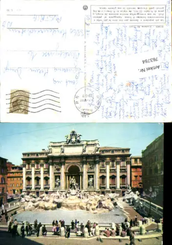 763784 Roma Fontana di Trevi Rom Italy