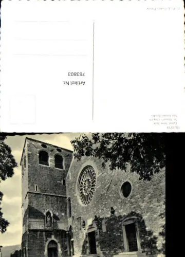 763803 Trieste St. Giusto's Church Provinz Triest Italy