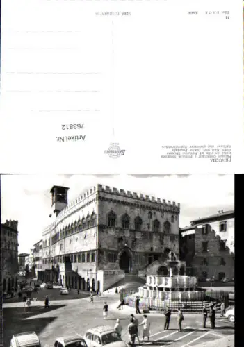 763812 Perugia Palazzo Comunale e Fontana Maggiore Provinz Perugia Italy