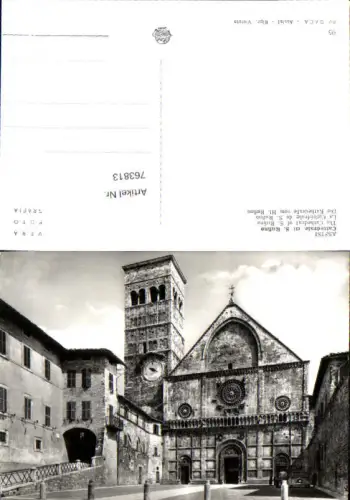 763813 Assisi Cattedrale di S. Rufino Provinz Perugia Italy