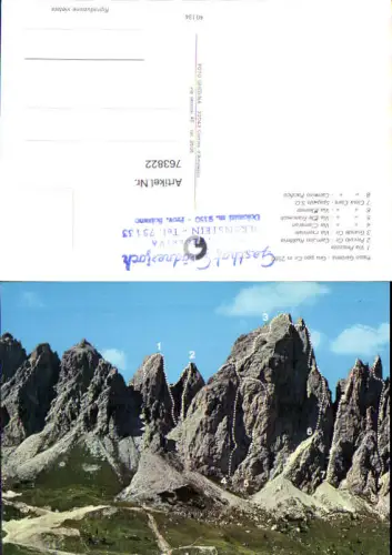 763822 Wolkenstein Selva Grödnerjoch Dolomiten Bozen Italy Gröden Gardena Trentino
