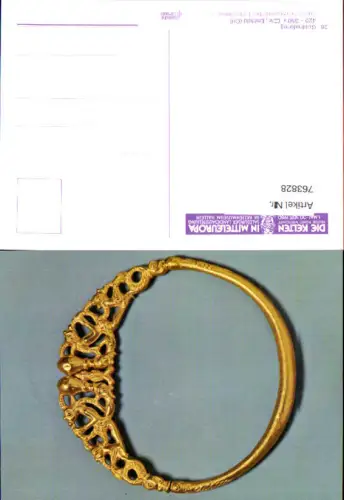 763828 Archäologie Erstfeld Goldhalsring Uri Switzerland