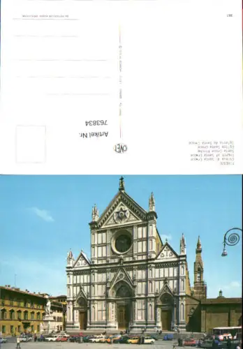 763834 Firenze Chiesa di Santa Croce Florenz Italy