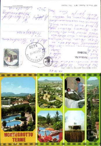 763848 Montegrotto Terme Province of Padua Italy