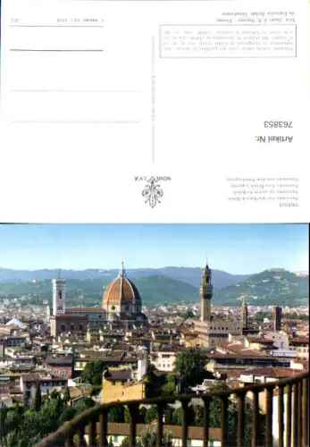 763853 Firenze Florenz Italy