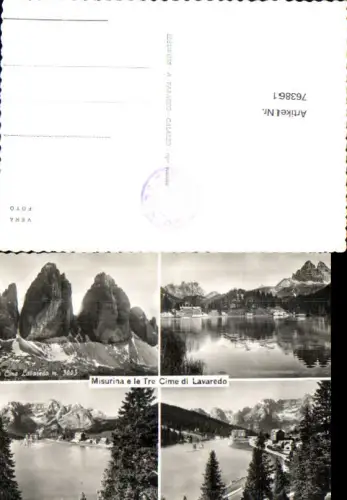 763861 Misurina e le Tre Cime di Lavaredo Provinz Belluno Italy Gröden