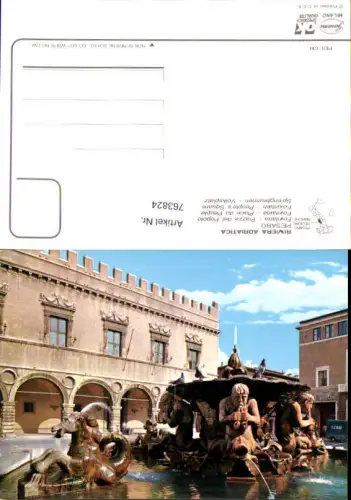 763824 Pesaro Piazza del Popolo Provinz Pesaro und Urbino Italy