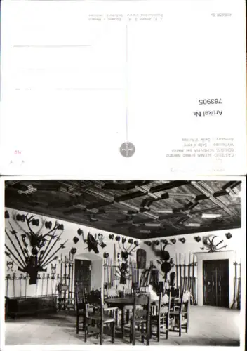 763905 Schloss Schenna bei Meran Waffensaal Burggrafenamt Italy