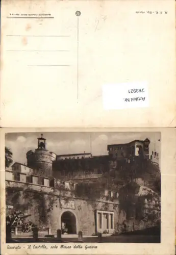 763921 Rovereto Il Castello, sede Museo della Guerra Trient Italy