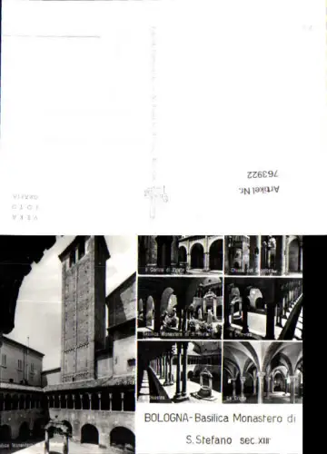 763922 Bologna Basilica Monastero di S. Stefano Bologna Italy
